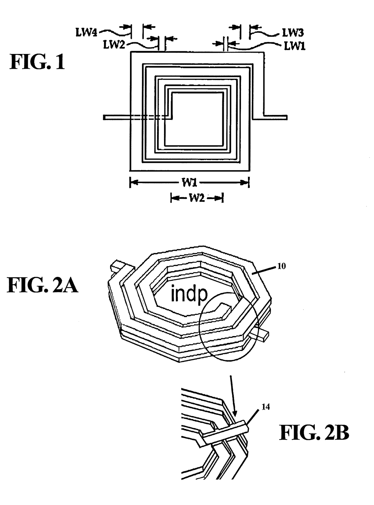 Parallel Stacked Inductor for High-Q and High Current Handling and Method of Making the Same