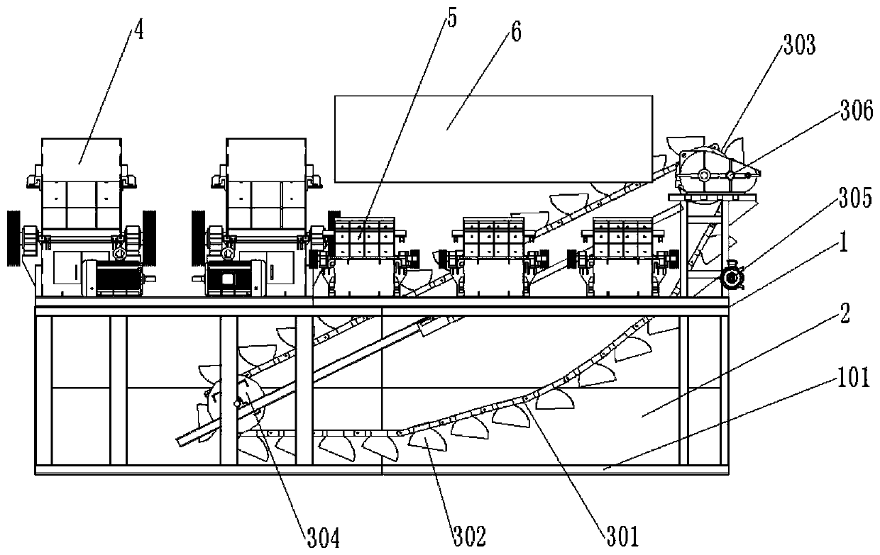 Sand making and washing combined all-in-one machine