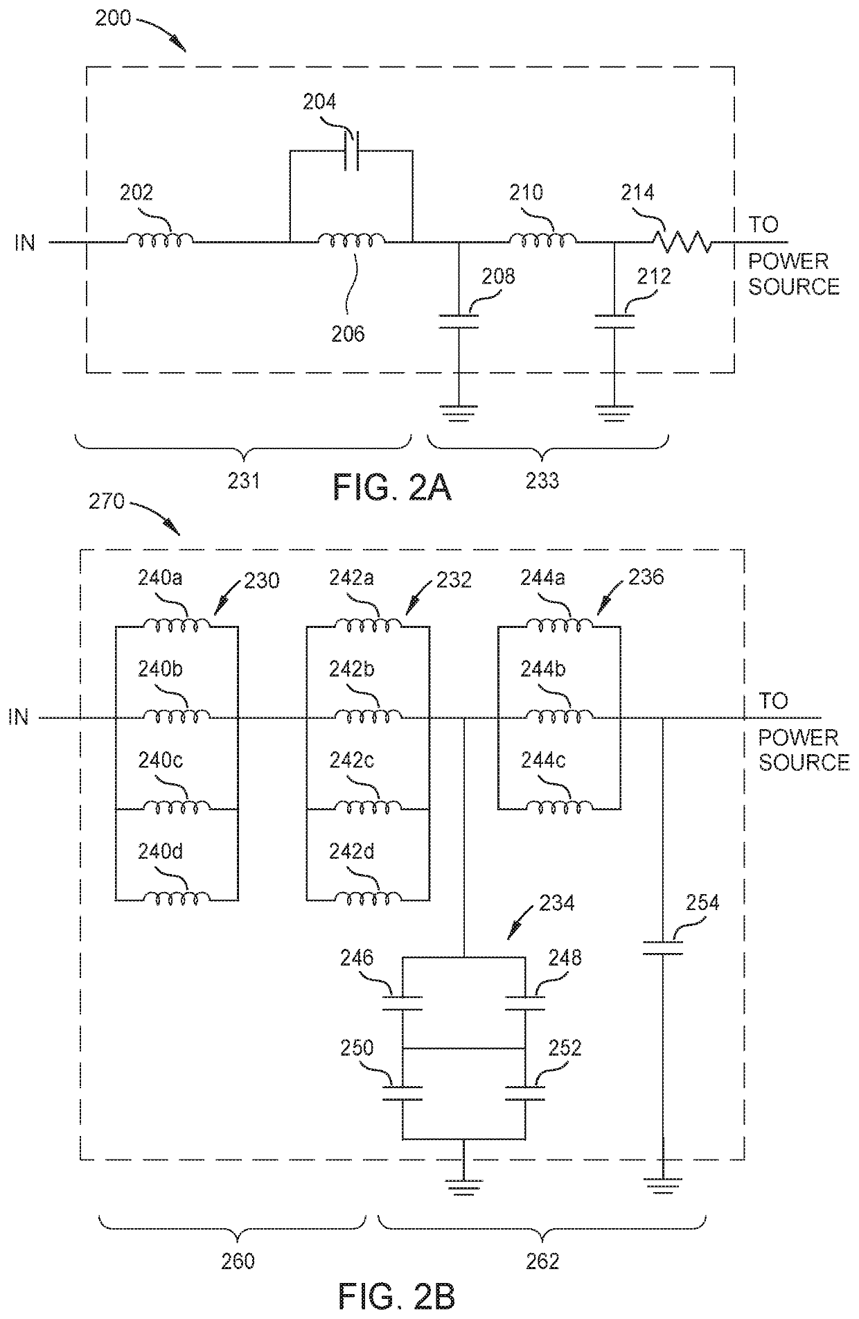 RF electrostatic chuck filter circuit