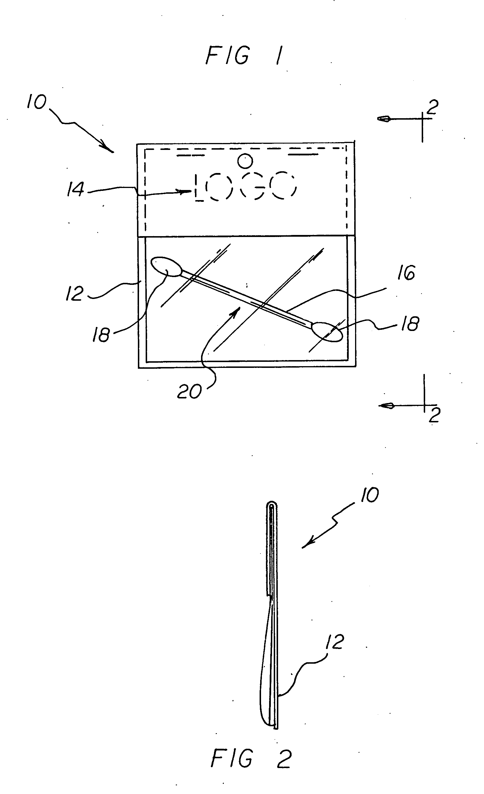 Pre-moistened swab apparatus