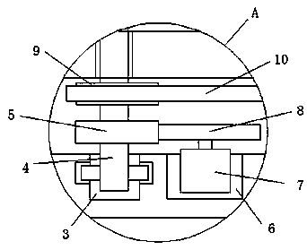 Sample temporary storage device for clinical lab