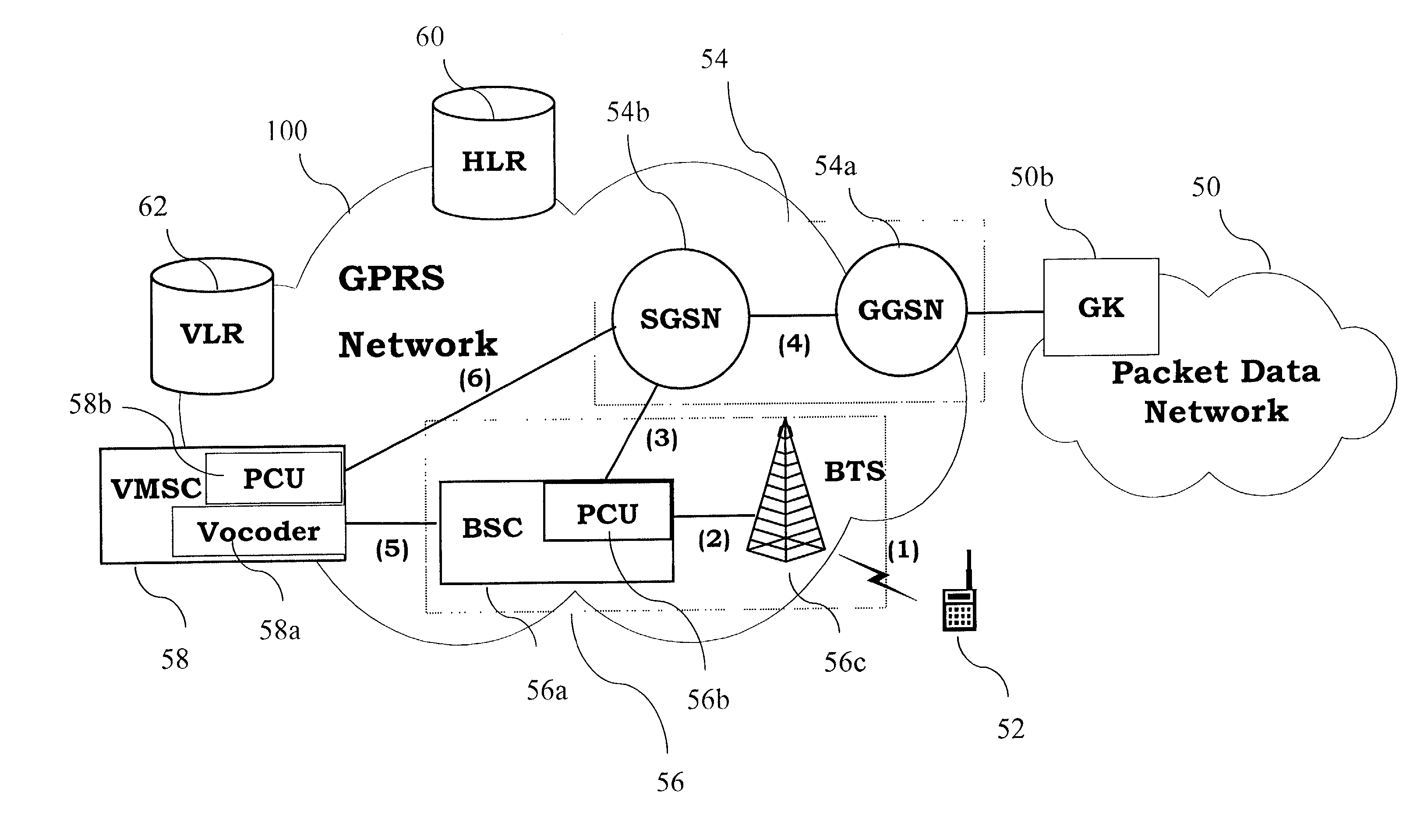 System and method for providing voice communications for radio network