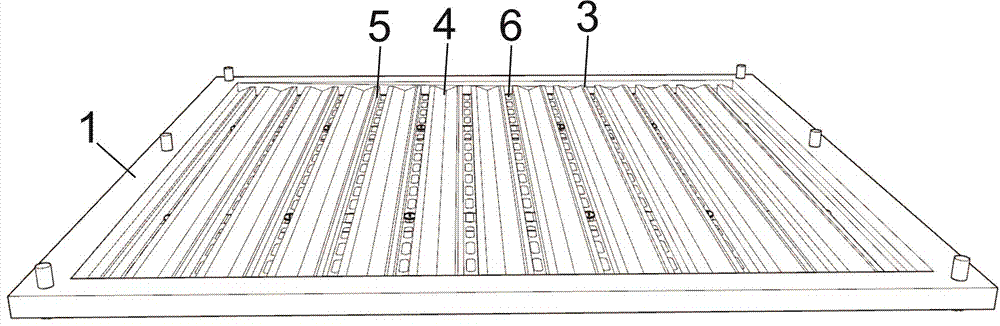 Light reflecting device for solar thermal collector