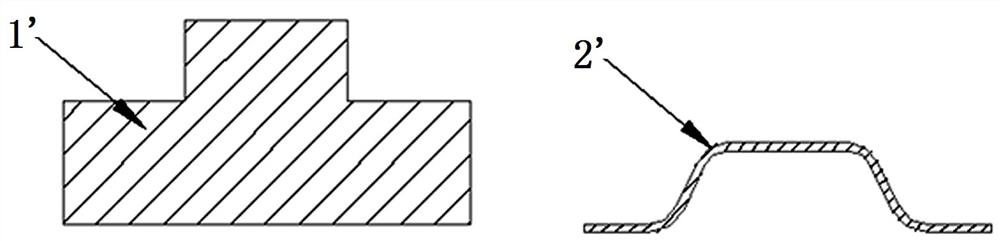 An auxiliary structure based on improving the robustness of fuel cell metal plates