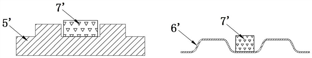 An auxiliary structure based on improving the robustness of fuel cell metal plates