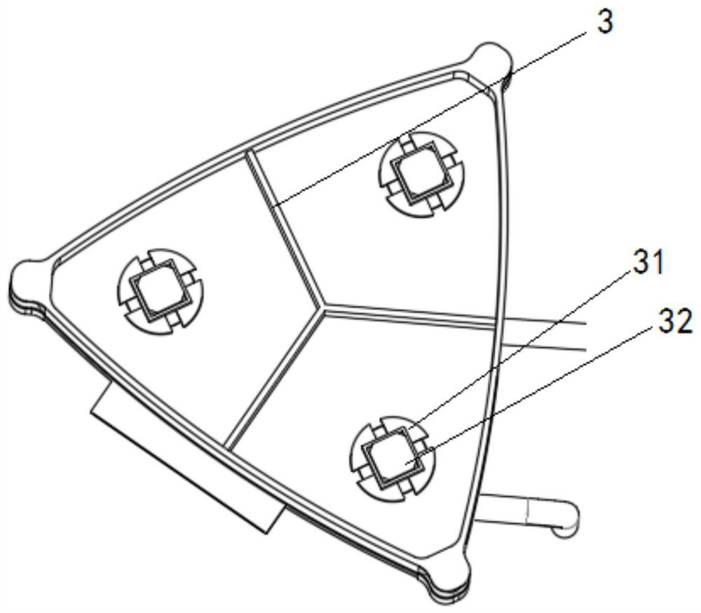 A pond fish feeding device