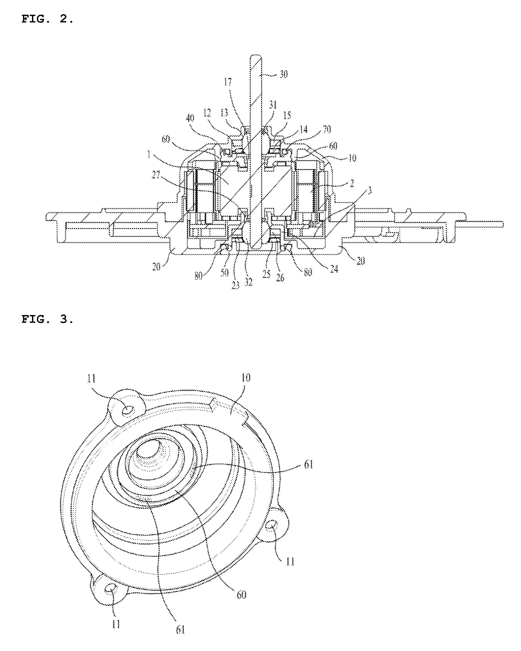 Bearing seal for fan motor