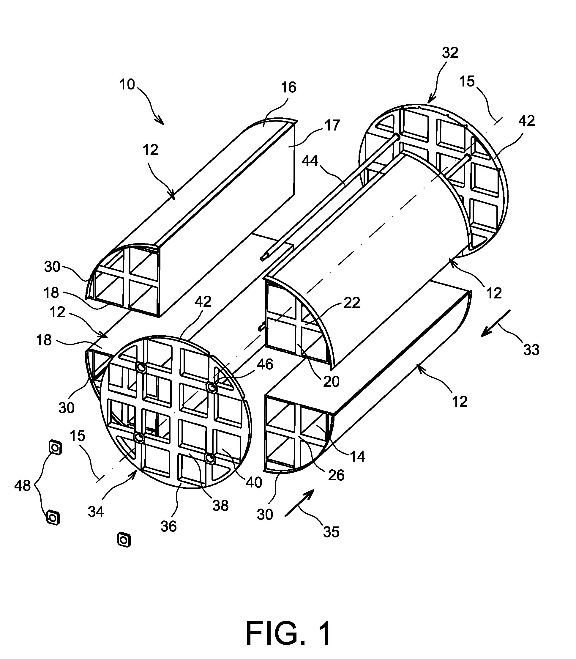 Container for transporting and/or storing radioactive materials