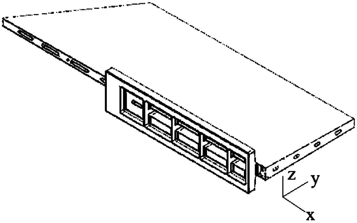 Manufacturing method for ultra-long thin-wall aluminum alloy sandwich grid rib double-skin integral tail fin