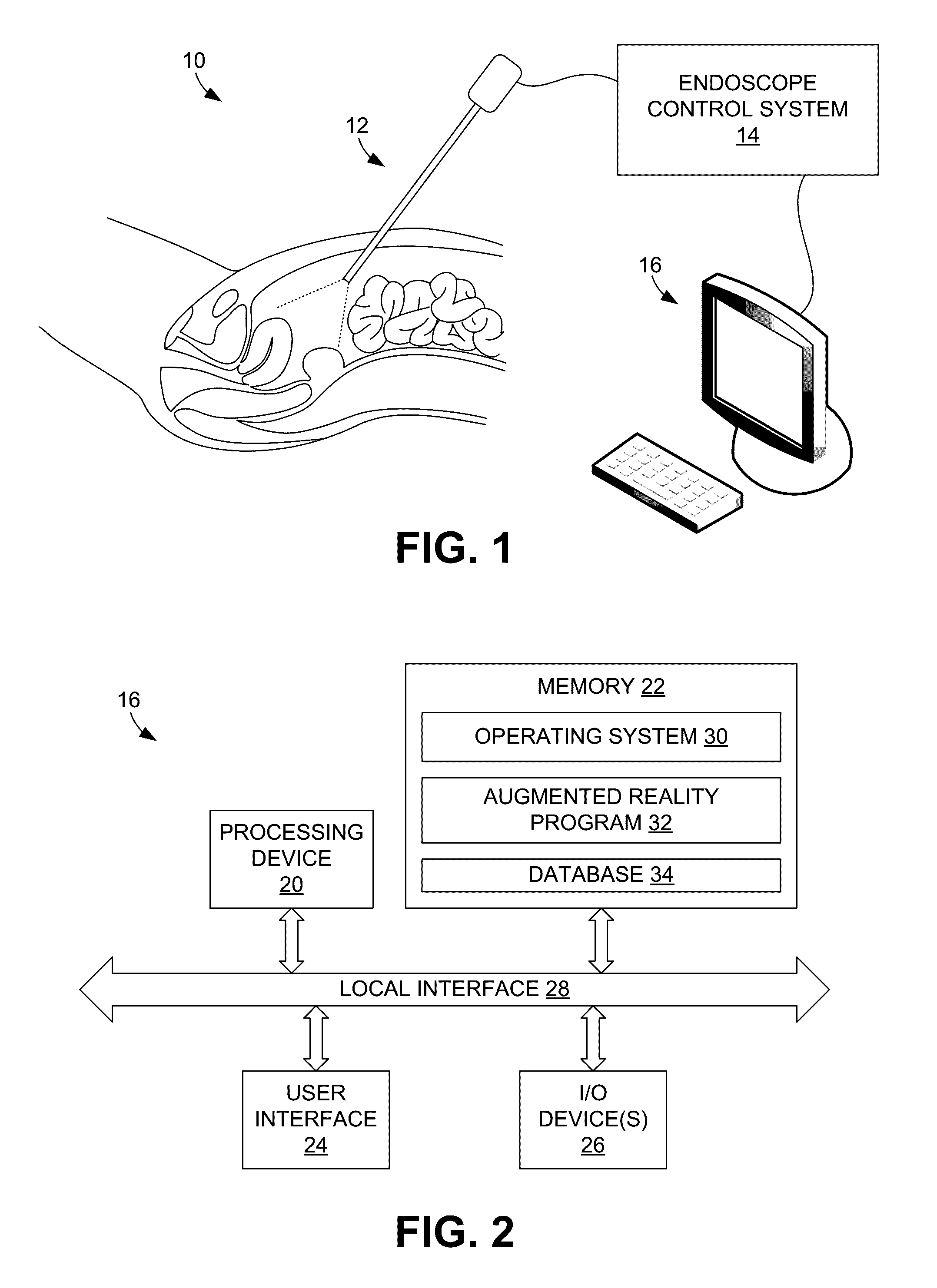 Systems and methods for providing augmented reality in minimally invasive surgery