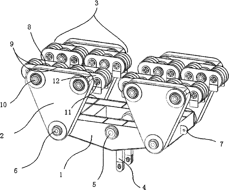 Track cable car