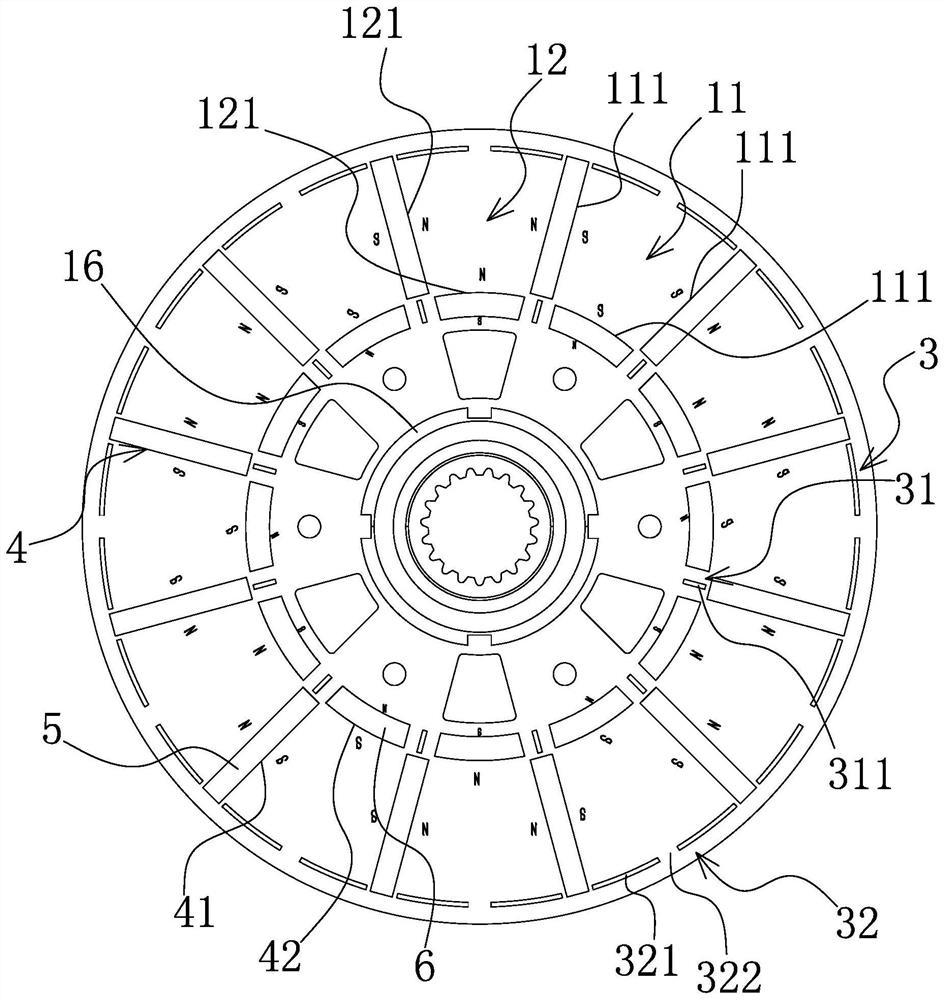 Motor rotor assembly and motor