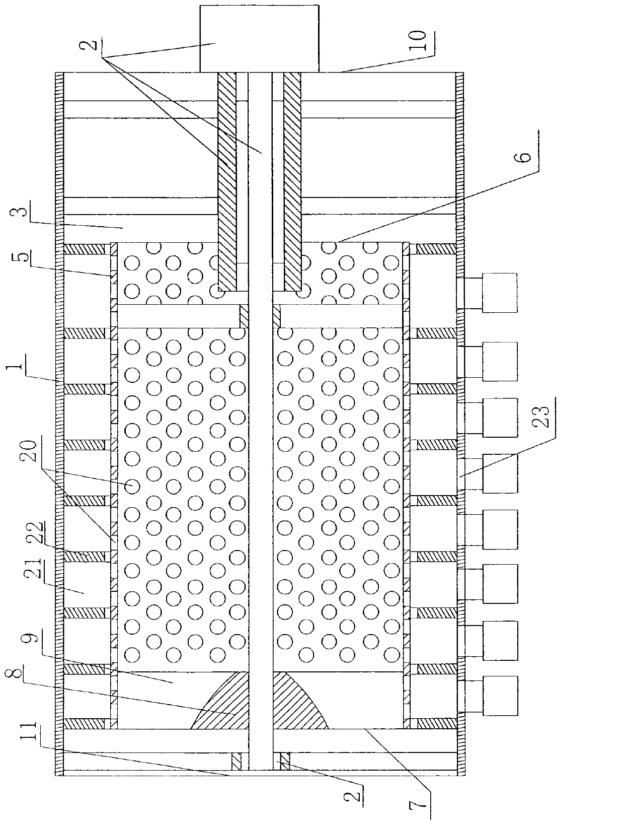 Axial flow device