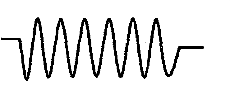 Inductor for respiratory volume kinescope