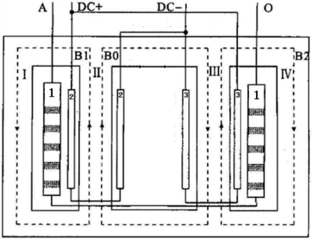 Device for suppressing active overvoltage, composite bypass switch, and control method and system