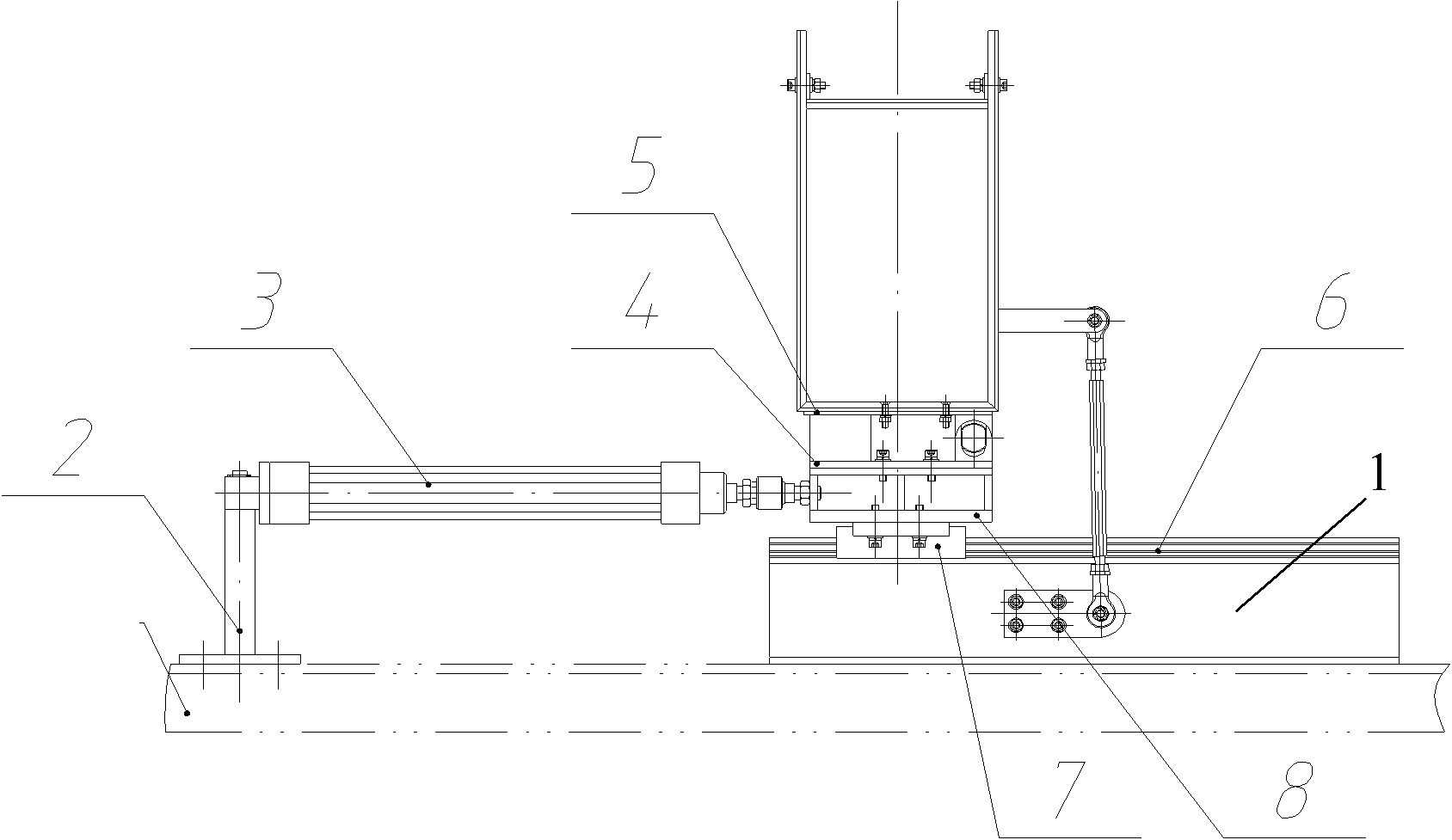 Transferring and turning device