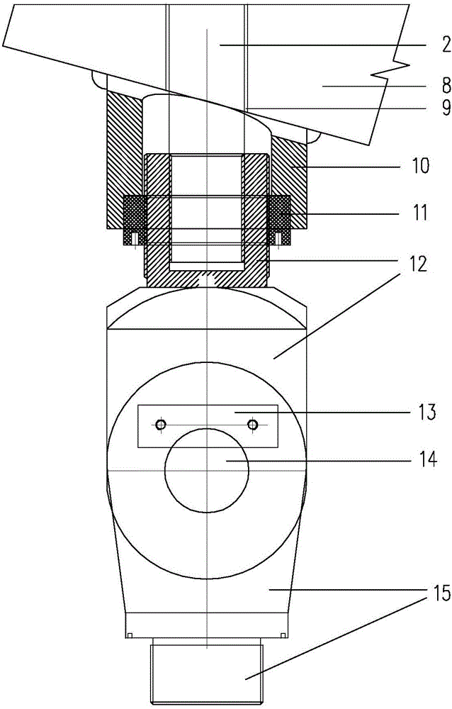 Three-section hinging type arch bridge suspender system with rigid rods combined with flexible cable