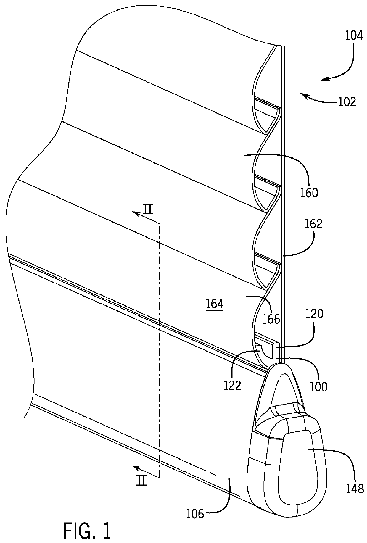 Attachment member for an architectural covering