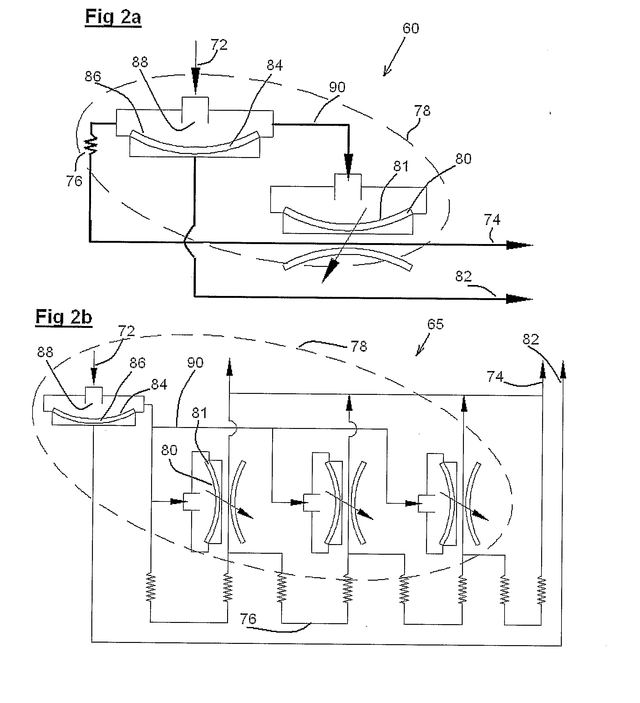 Drip emitter with an independent non-drain valve