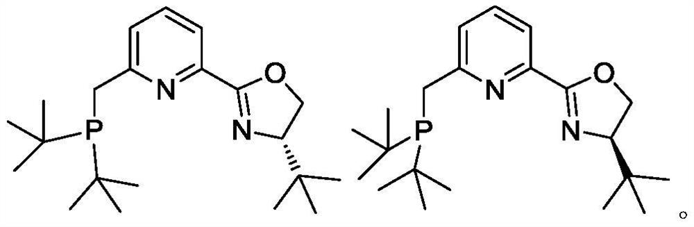 Phosphine pyridine oxazoline compound, metal complex, and preparation method and application thereof