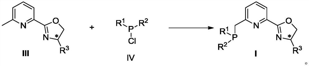 Phosphine pyridine oxazoline compound, metal complex, and preparation method and application thereof