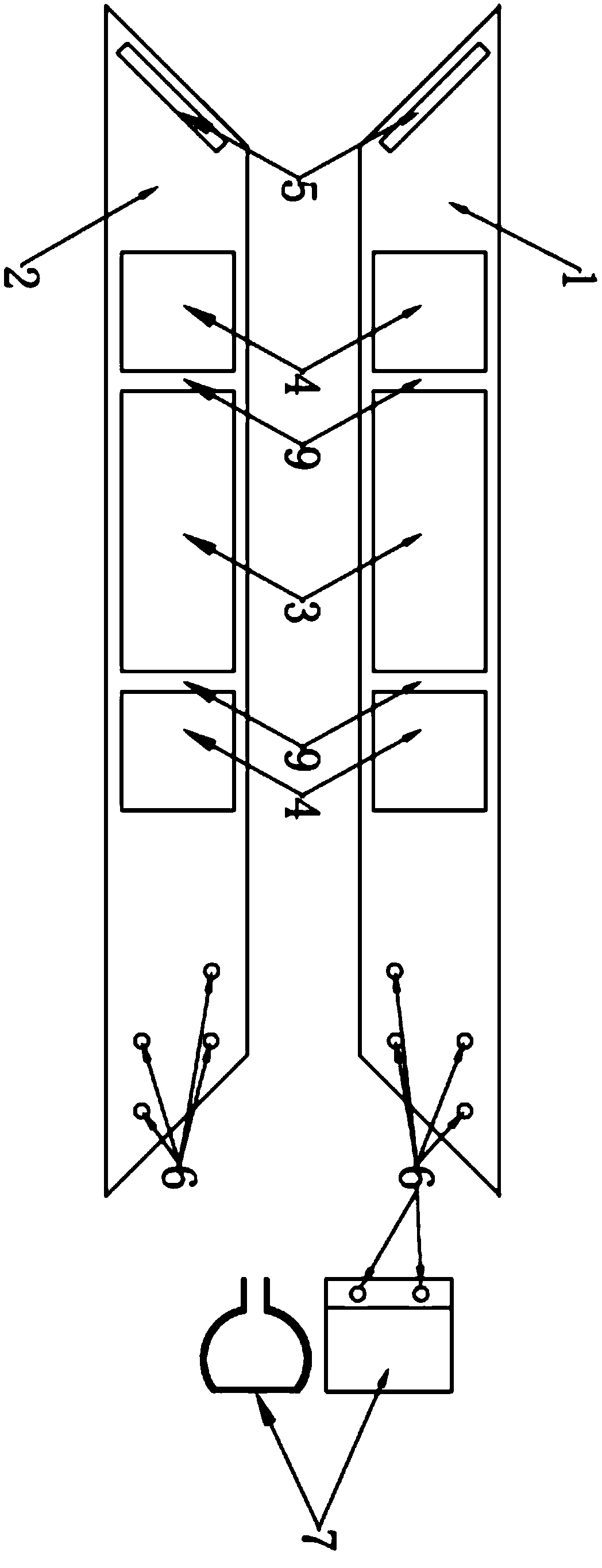 RFID electronic tag packaging device applied to assembly concrete member