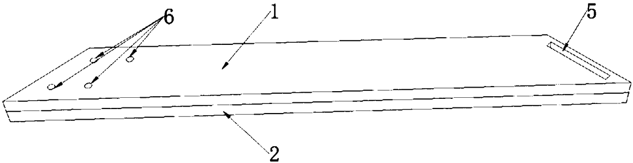 RFID electronic tag packaging device applied to assembly concrete member