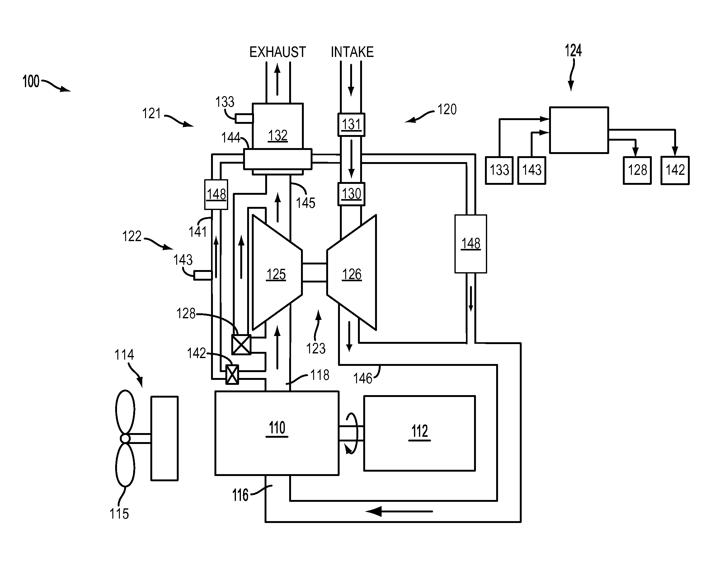 System and method for locomotive exhaust gas recirculation cooling and catalyst heating