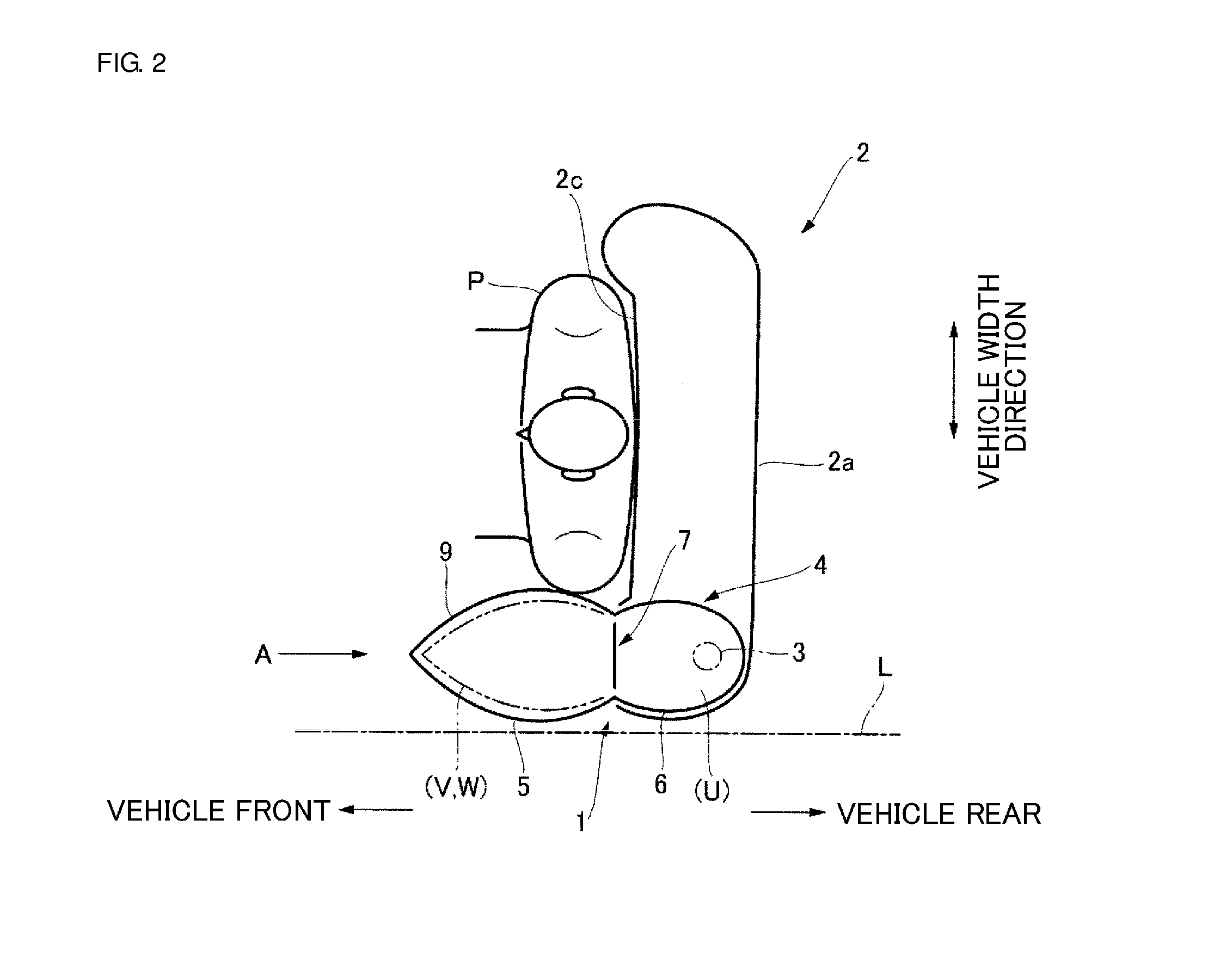 Vehicular side airbag device