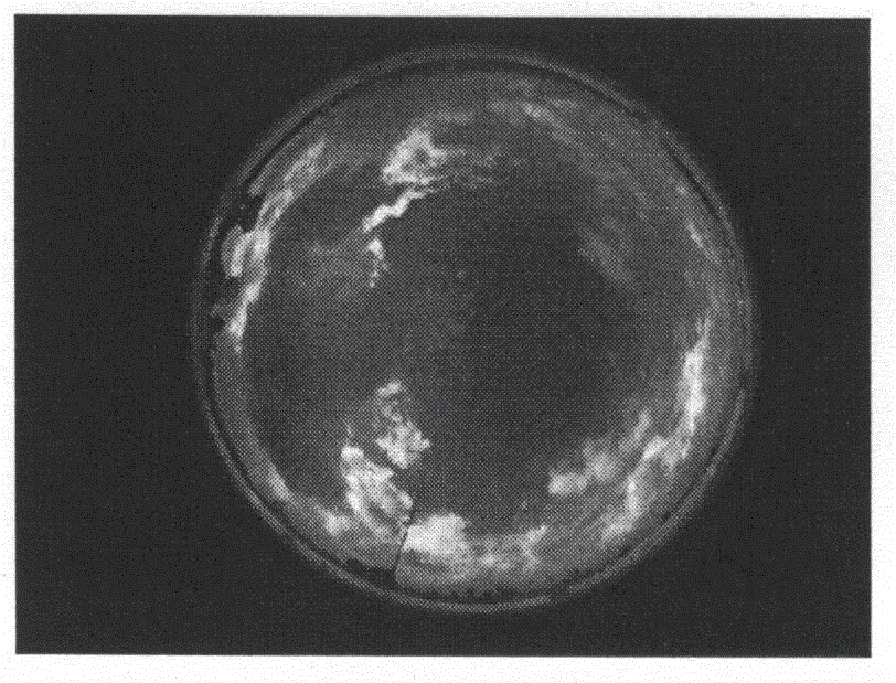 Sunshine duration measuring method based on sky visible-light images