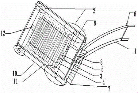 Electromagnetic type broom based on single-chip microcomputer