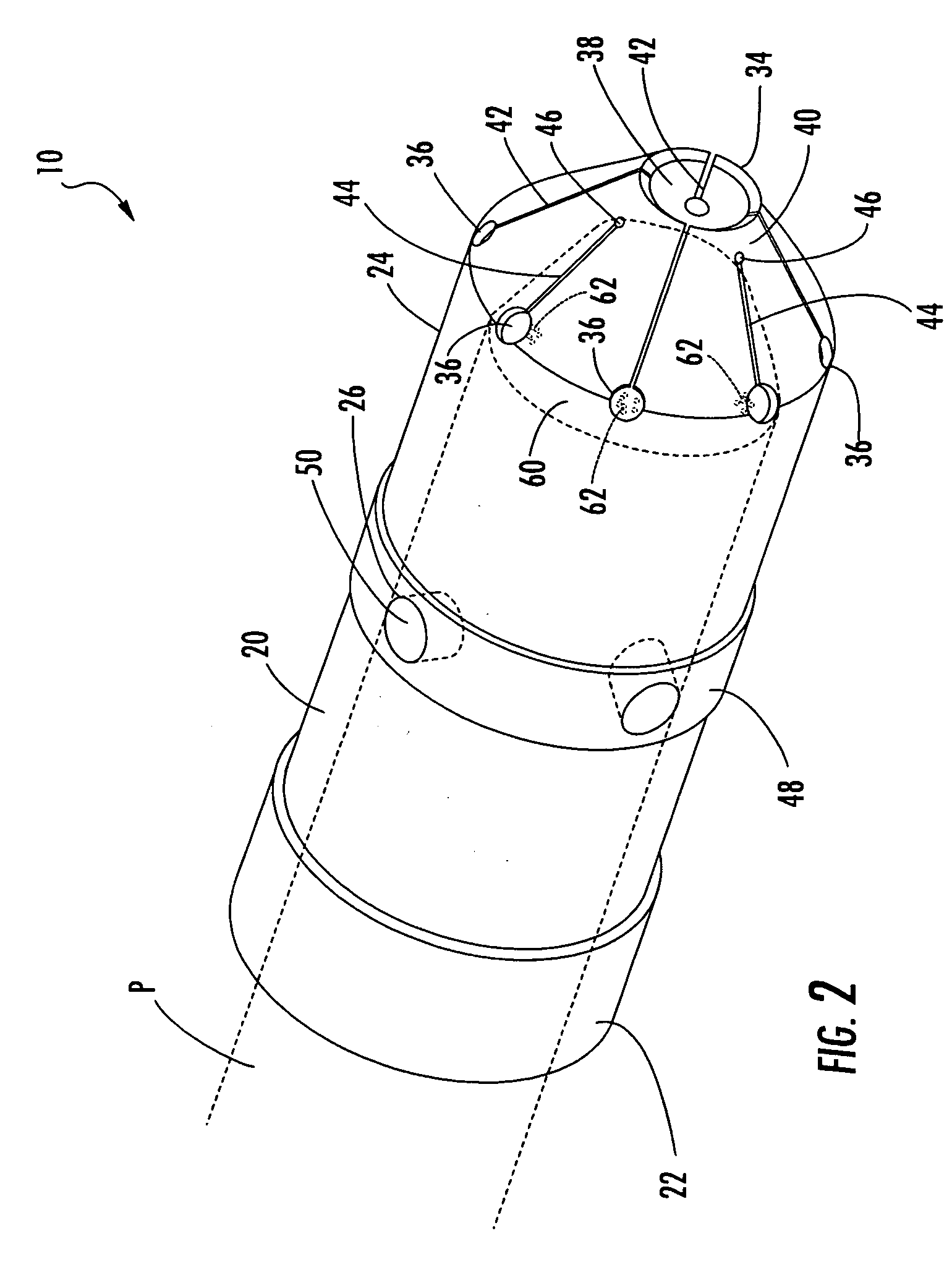 Pilot nozzle heat shield having connected tangs