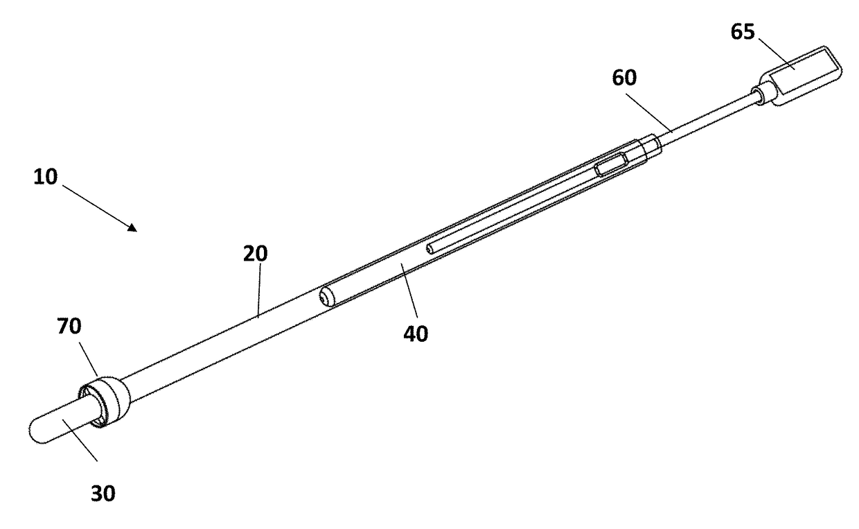 Device for sterile uterine sampling and drug delivery