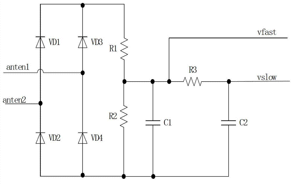 ASK (Amplitude Shift Keying) demodulation circuit with wide demodulation range used for passive RFID (Radio Frequency Identification) label chips