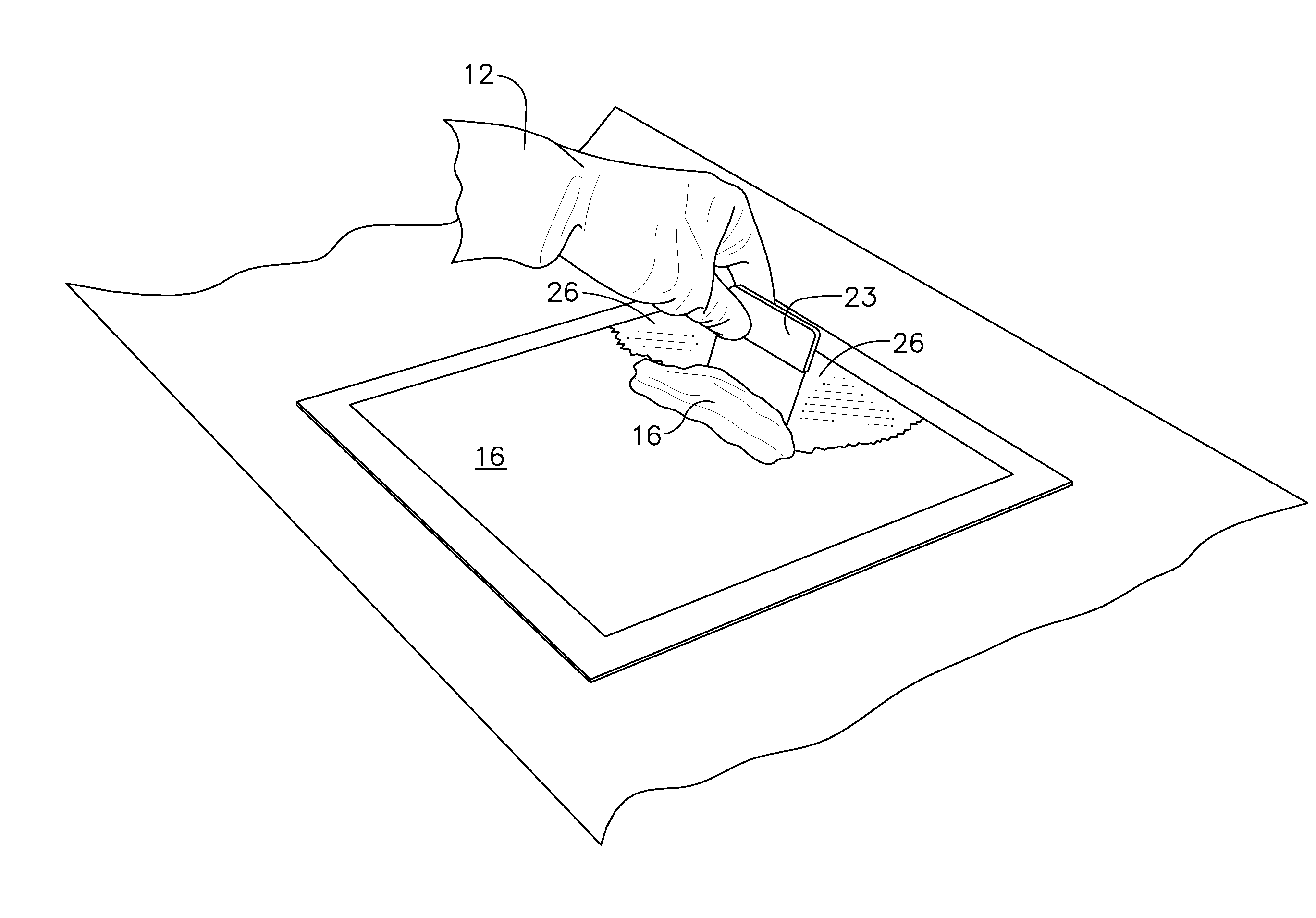 Composition and method for removing adhesive residue