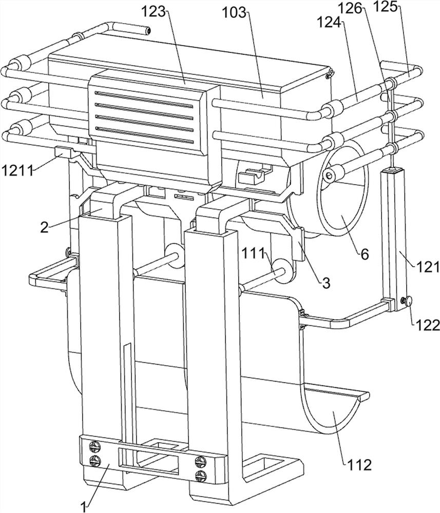 Medical postoperative back wound nursing device