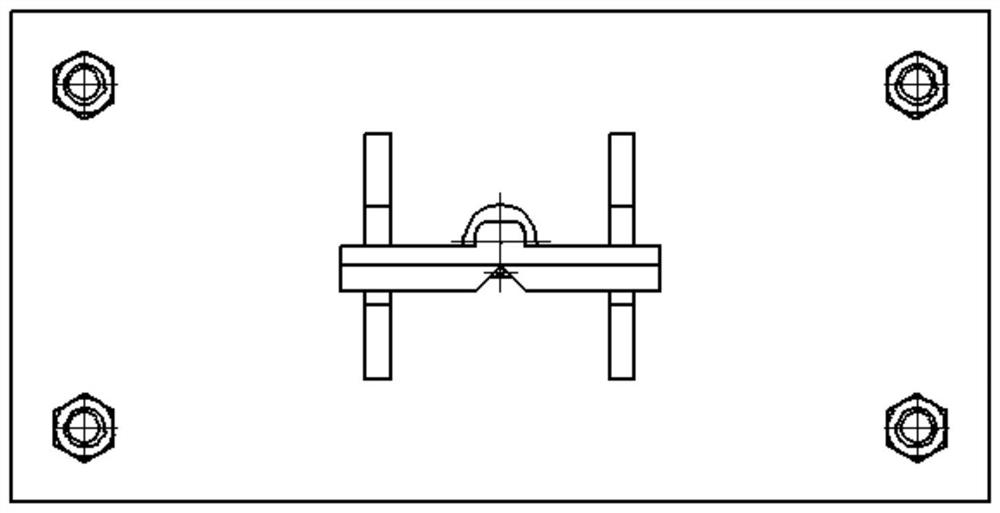 High-strength steel cord verticality detection device