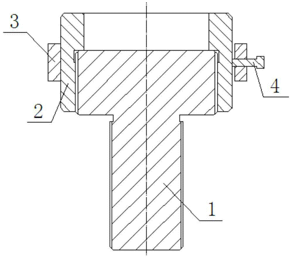 Sleeve-spliced rock direct tensile test device and method