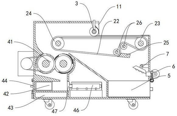 Recovery and infection prevention device for medical instruments for operating room nursing