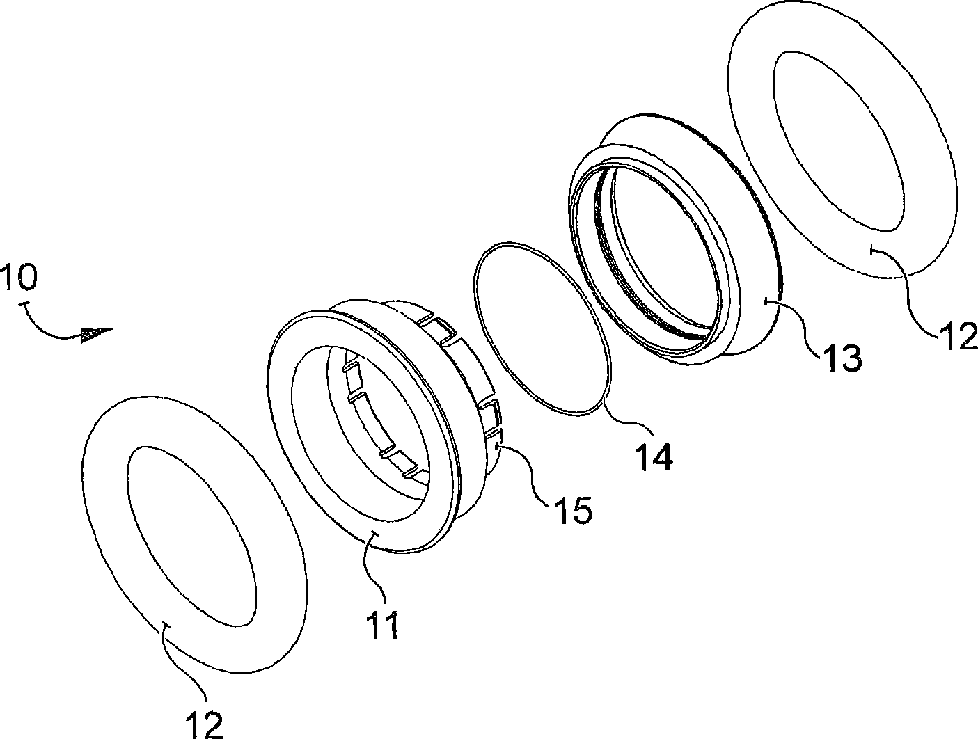 Method for a device for anastomosis