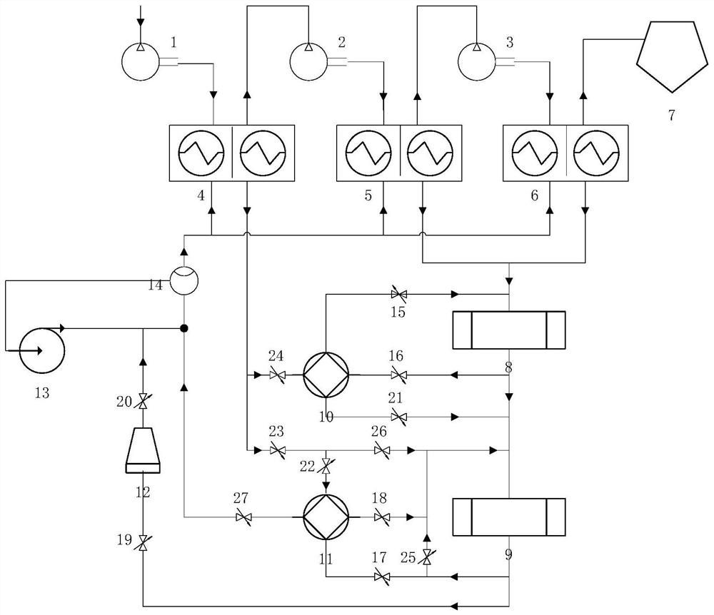 Waste heat utilization system and method suitable for fluctuating heat load