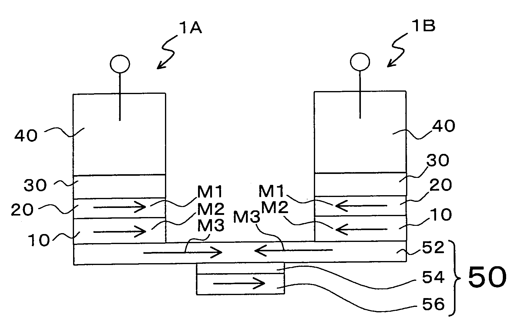 Magnetic switching element and a magnetic memory