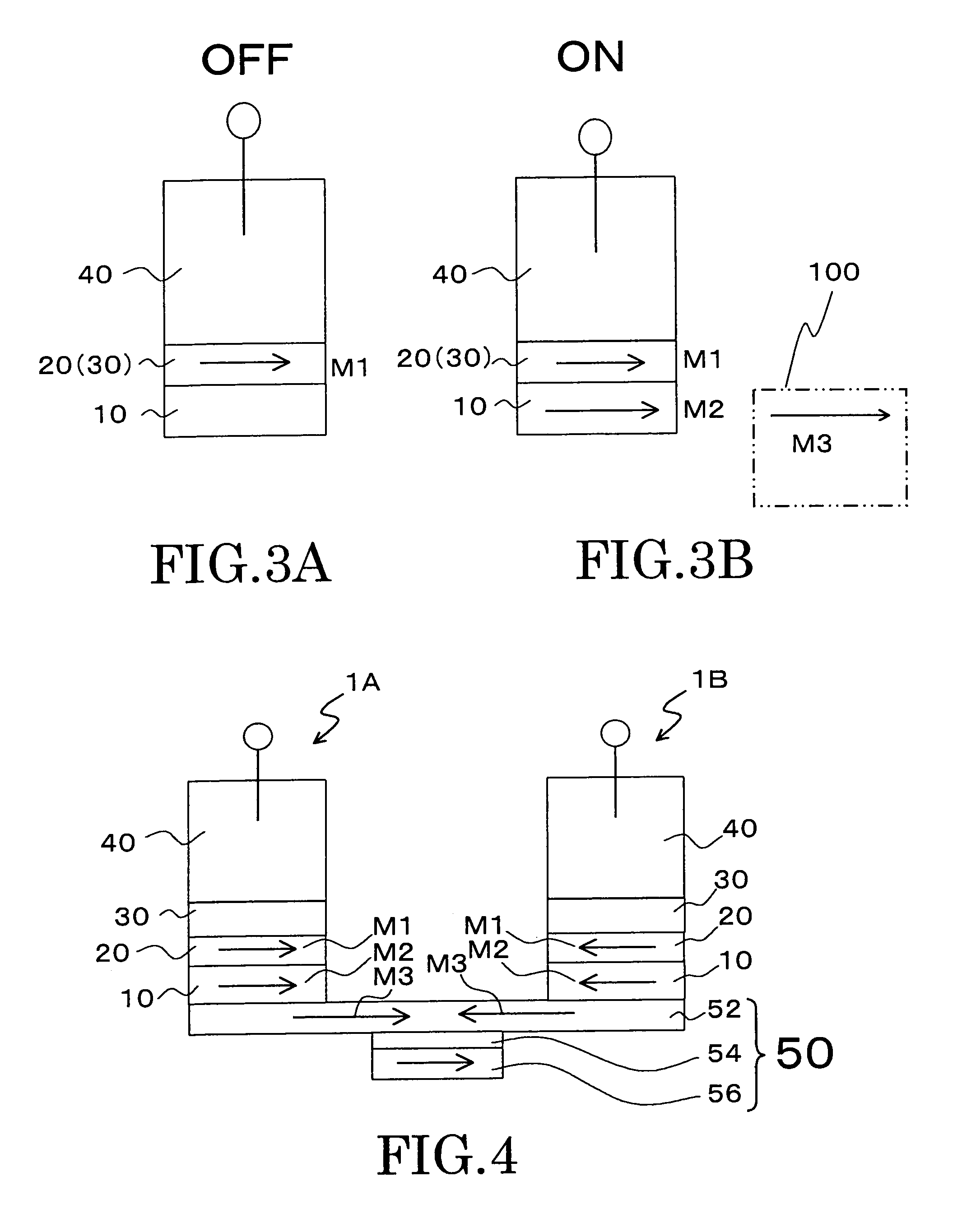 Magnetic switching element and a magnetic memory