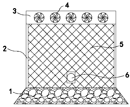 Pelagic floating fish reef based on tide and wave power generation