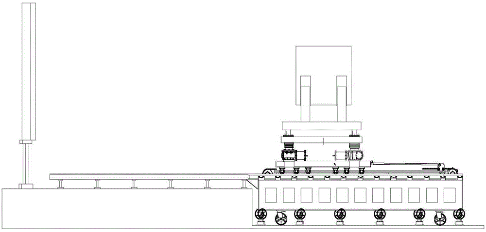 Movement and pose adjusting platform for large member