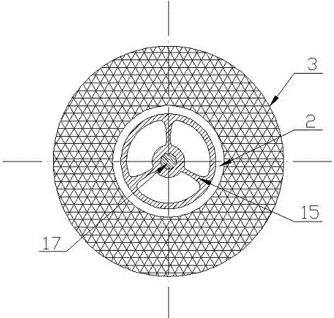 A rotary flushing unblocking pig