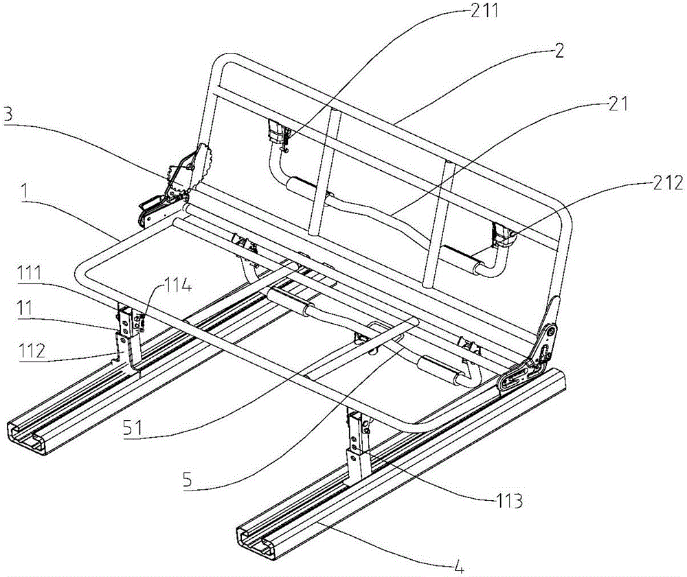 Vehicle chair mechanism and vehicle