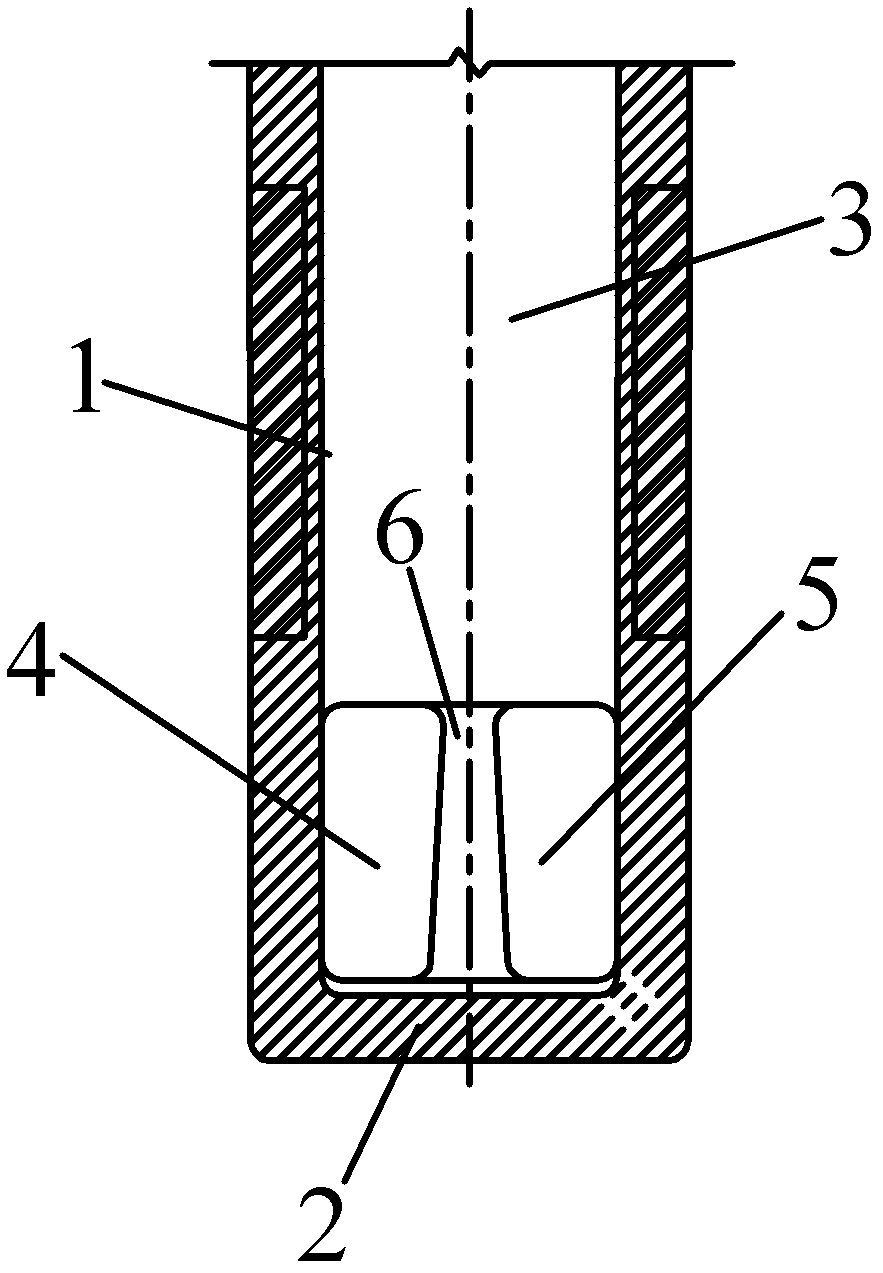 Submersed nozzle for continuous casting moulds