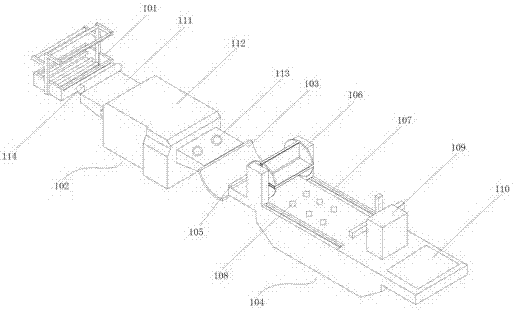 Compounding and cutting integrated machine