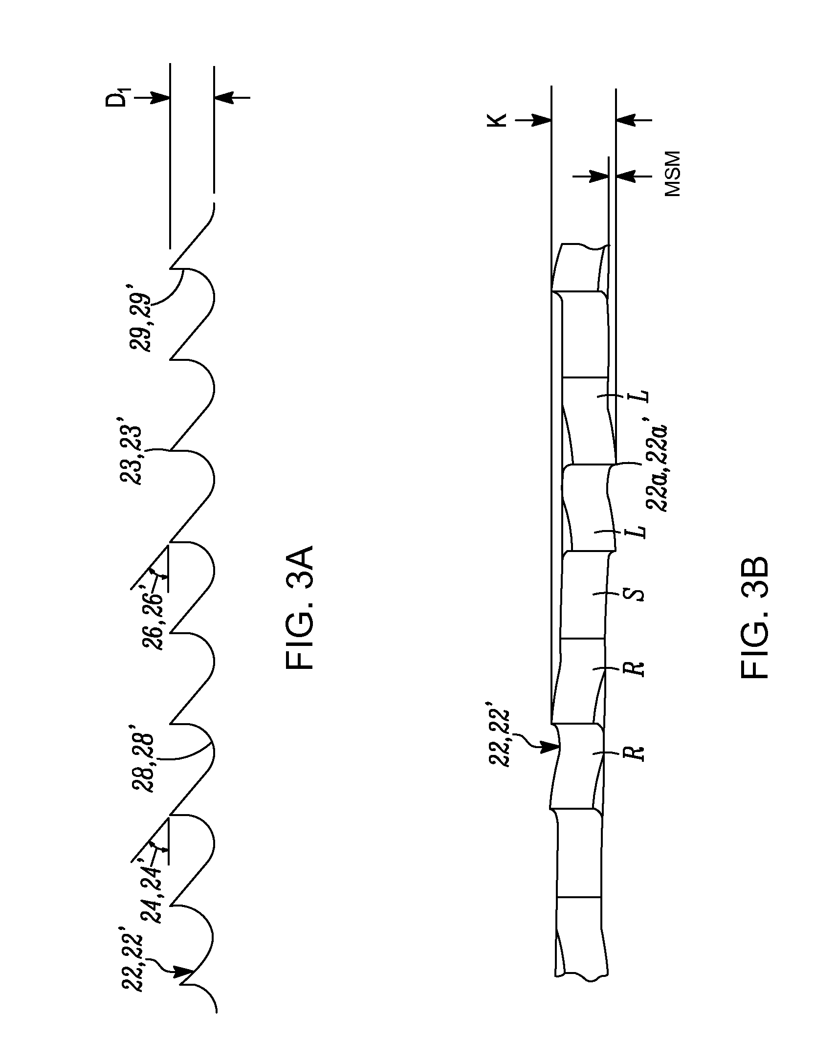 Double sided hand hack saw blade and method of manufacture